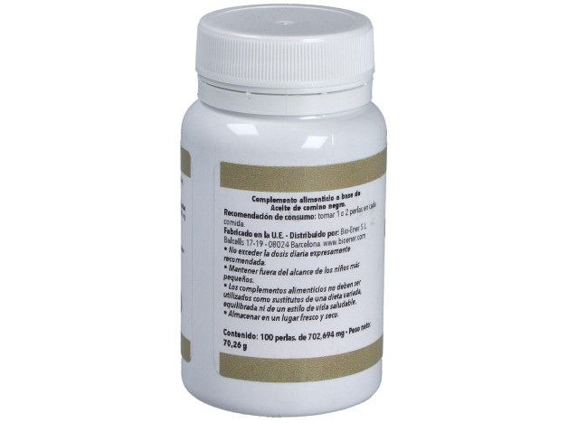 Ortocel Aceite De Comino Negro 500Mg 100 Perlas