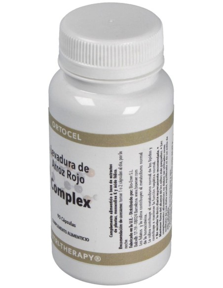 Ortocel Levadura De Arroz Rojo Complex 90Caps