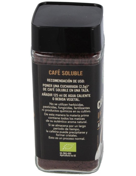 Cafe Soluble Instantaneo 100Gr. Bio