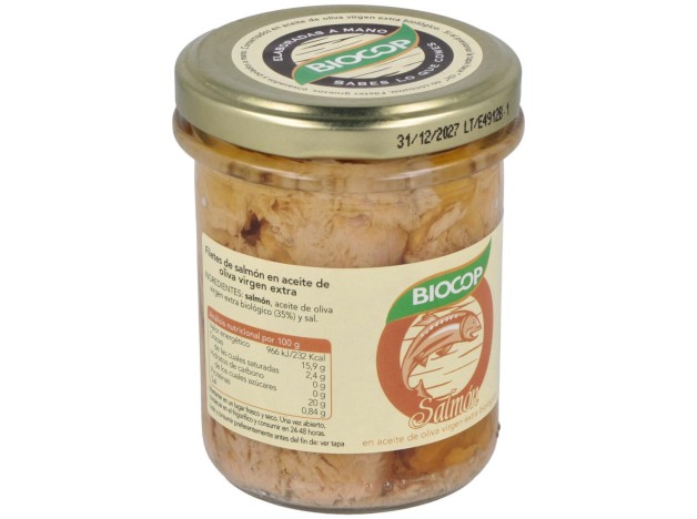 Biocop Salmon Filetes Bio 195G
