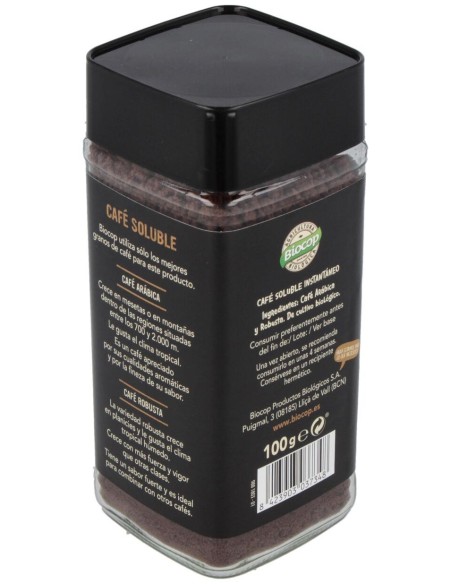 Cafe Soluble Instantaneo 100Gr. Bio