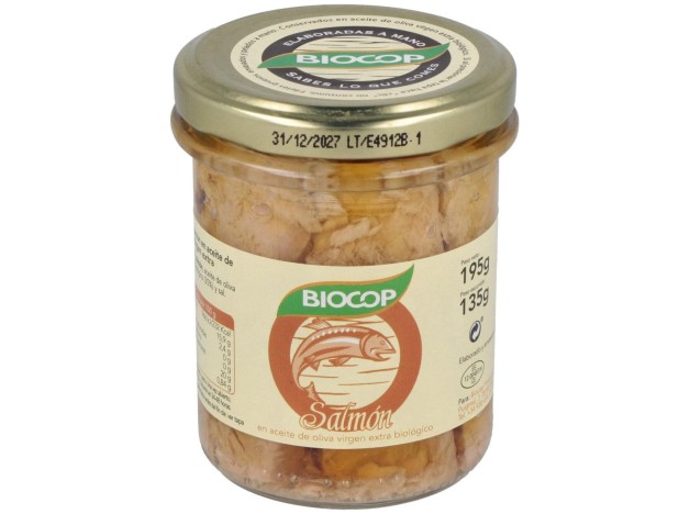 Biocop Salmon Filetes Bio 195G