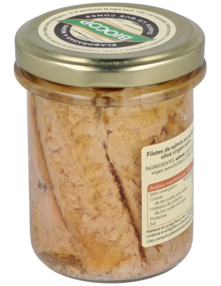 Biocop Salmon Filetes Bio 195G