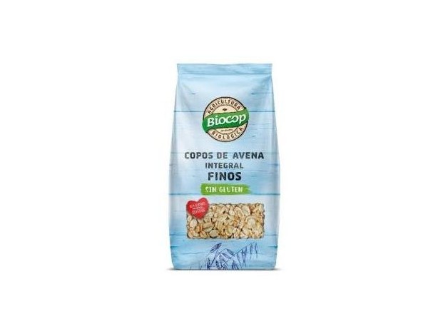 Copos De Avena Finos Integrales 500Gr Bio Sg