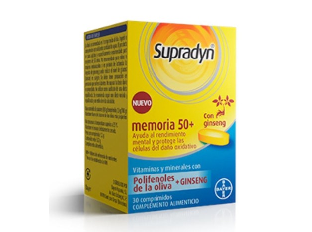 SUPRADYN MEMORIA 50+ 30 COMPRIMIDOS
