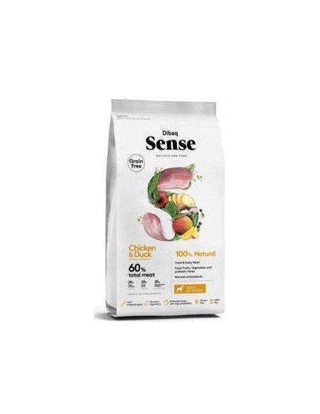Dibaq Sense Pollo Y Pato Perro Adulto 12Kg. Sg