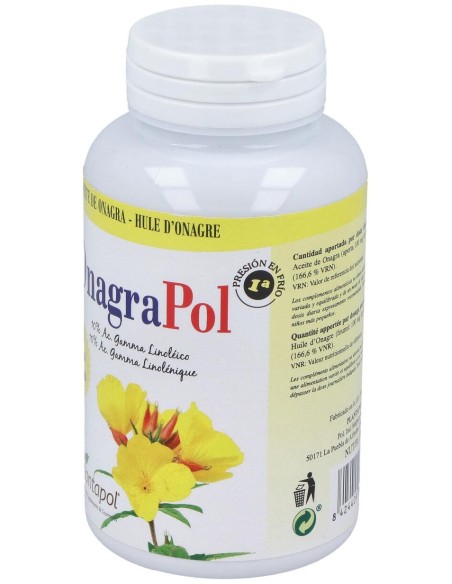 Onagrapol (Aceite De Onagra) 500Mg. 120Perlas