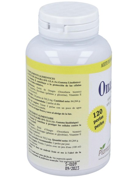 Onagrapol (Aceite De Onagra) 500Mg. 120Perlas
