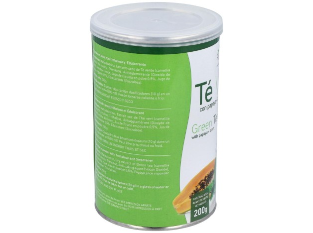 Te Verde Con Papaya Y Ciruela Bote 200Gr.Instantan