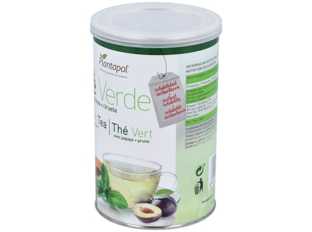 Te Verde Con Papaya Y Ciruela Bote 200Gr.Instantan