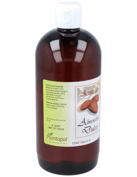 Plantapol Aceite De Almendras Dulces 500Ml