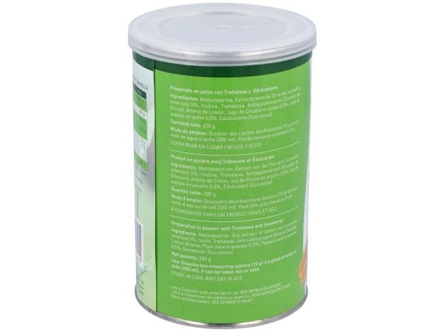 Te Verde Con Papaya Y Ciruela Bote 200Gr.Instantan