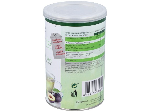 Te Verde Con Papaya Y Ciruela Bote 200Gr.Instantan