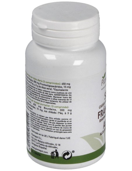 Plantapol Sen_ Frangula_ Aloe  Y Fos 100 Comprimidos