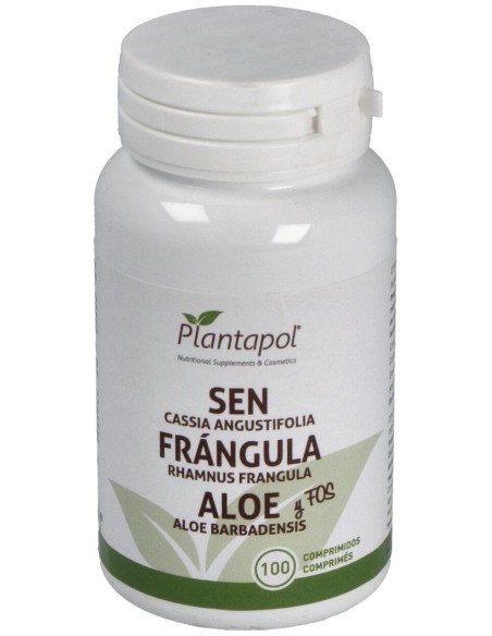 Plantapol Sen_ Frangula_ Aloe  Y Fos 100 Comprimidos