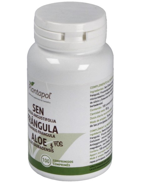 Plantapol Sen_ Frangula_ Aloe  Y Fos 100 Comprimidos