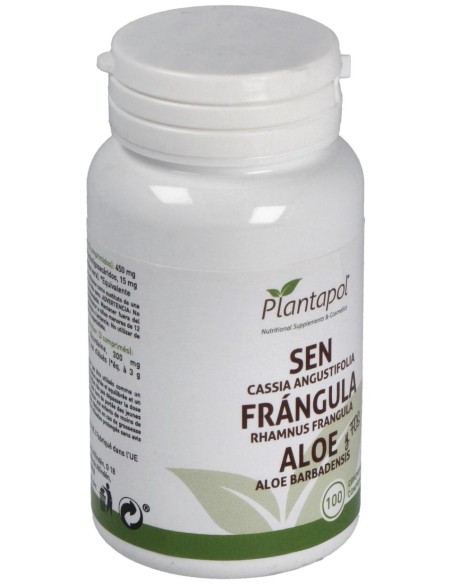Plantapol Sen_ Frangula_ Aloe  Y Fos 100 Comprimidos