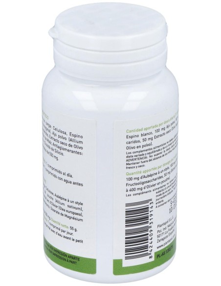 Plantapol Espino Blanco_ Ajo_ Olivo 100 Comprimidos