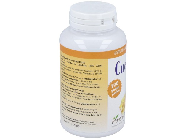 Plantapol Cucurpol Aceite Calabaza 100 Perlas
