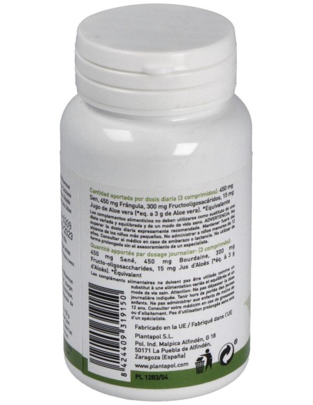 Plantapol Sen_ Frangula_ Aloe  Y Fos 100 Comprimidos