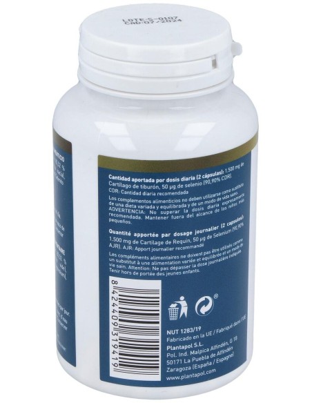 Cartipol Plus (Cartilago De Tiburon 750Mg)120Cap.