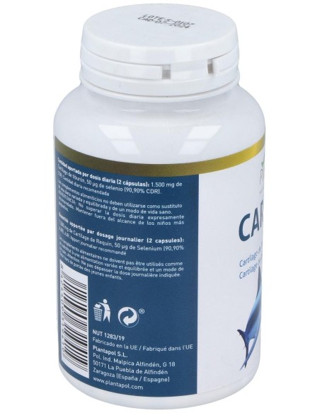 Cartipol Plus (Cartilago De Tiburon 750Mg)120Cap.