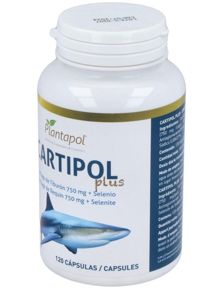 Cartipol Plus (Cartilago De Tiburon 750Mg)120Cap.