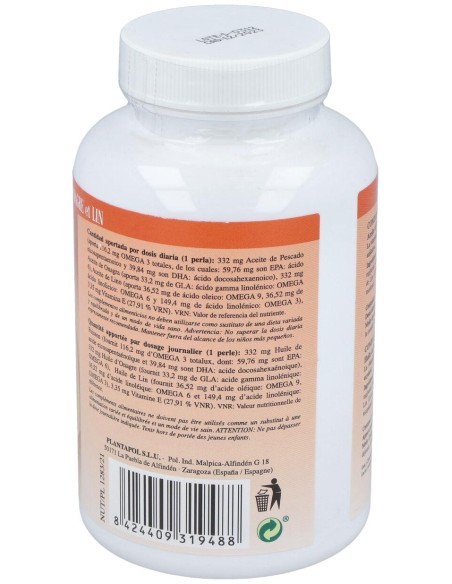 Plantapol Omega 369 1400Mg 120 Perlas