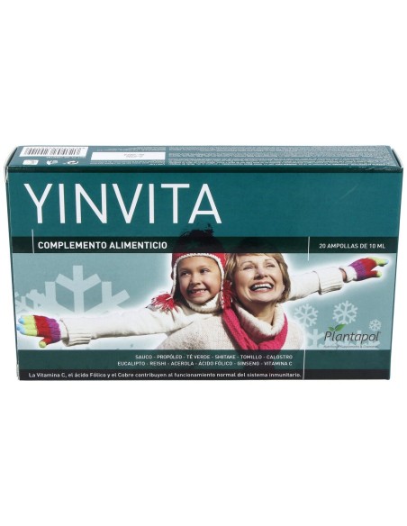 Yinvita (Ginseng+Shitake+Eleutero.) 20Amp.