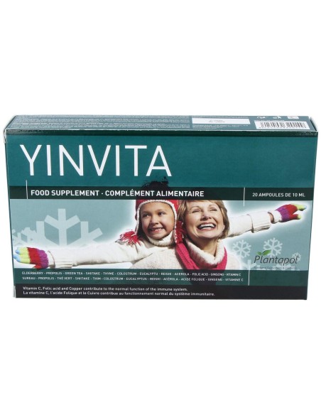 Yinvita (Ginseng+Shitake+Eleutero.) 20Amp.