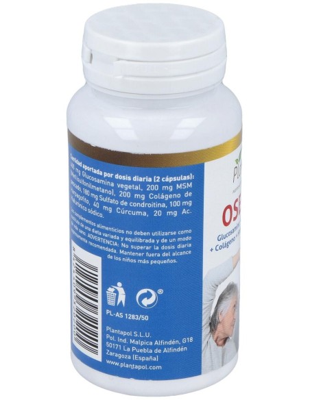 Plantapol Oseopol Glucosamina + Condroitina + Msm + Colageno + H