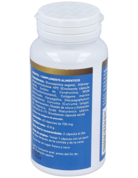 Plantapol Oseopol Glucosamina + Condroitina + Msm + Colageno + H