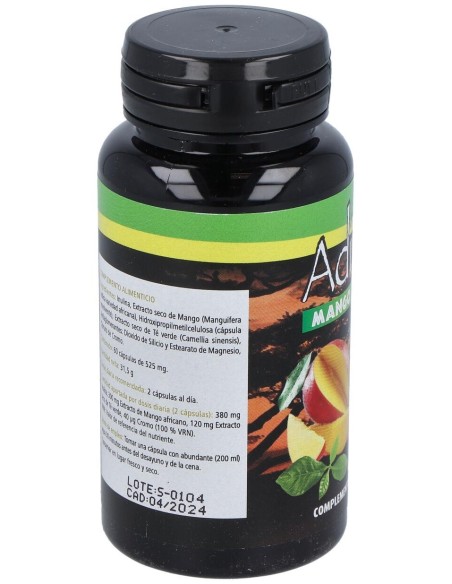 Plantapol Adipol Mango Africano_ Te Verde_ Cromo 60 Capsulas