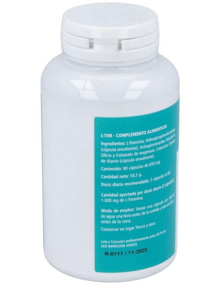 Plantapol L-Thr Treonina 90Caps