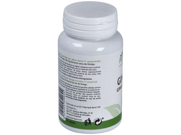 Plantapol Ginkgo Biloba 100 Comprimidos