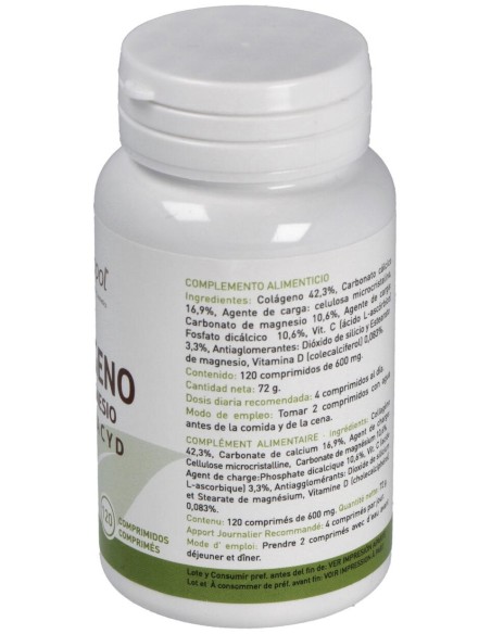 Plantapol Colageno Con Magnesio Y Vitamina C Y D 120Comp