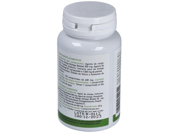 Plantapol Ginkgo Biloba 100 Comprimidos