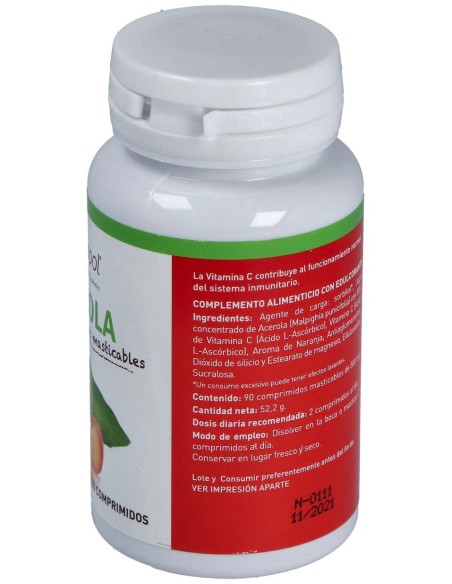 Acerola Masticable 90Comp.