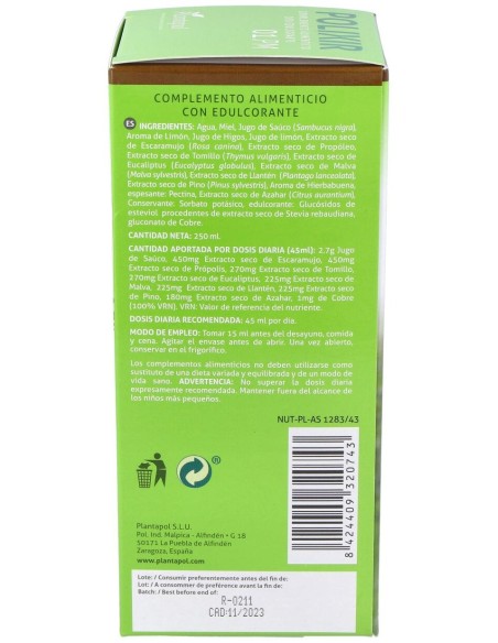 Polixir 01 Pm (Bronco-Pulmonar) Jarabe 250Ml.