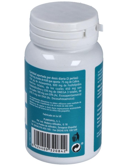 Krill Oil Aceite De Krill Antartico 60Perlas