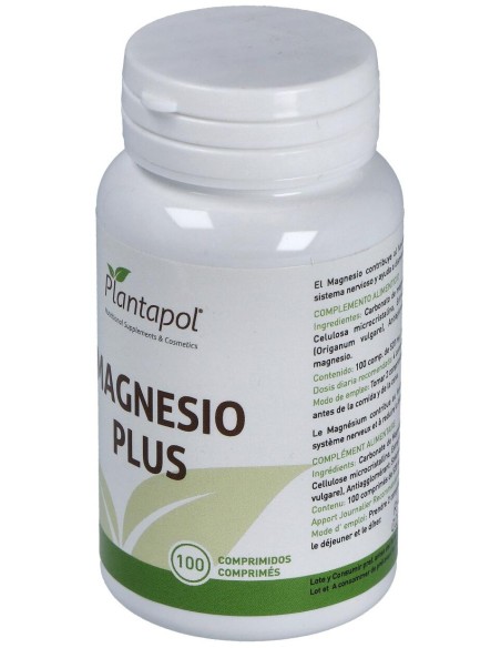 Plantapol Magnesio Plus 100 Comprimidos