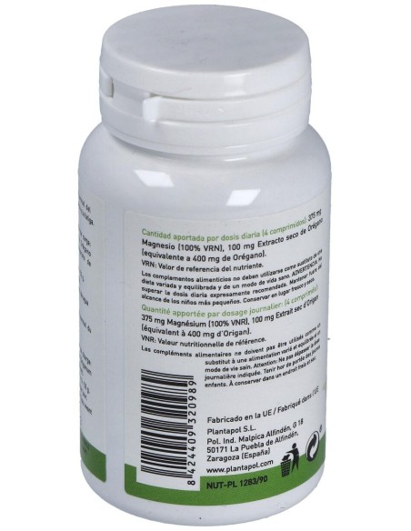Plantapol Magnesio Plus 100 Comprimidos