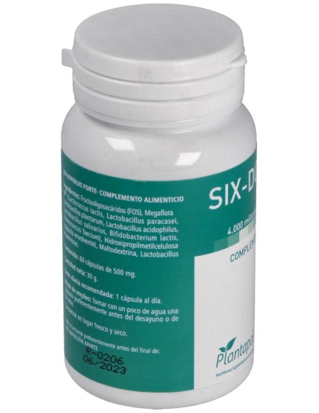 Six Dophilus Forte 60Cap.