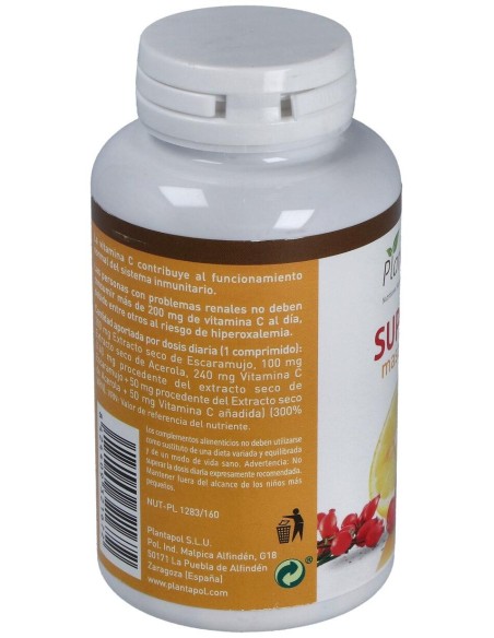 Plantapol Vitamina Super C Masticable 60Comp
