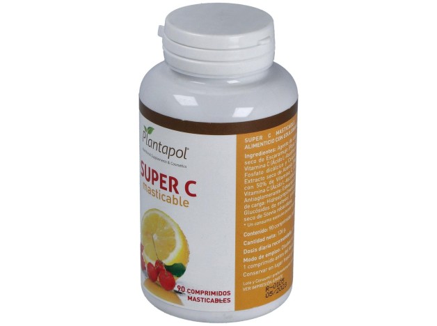 Plantapol Vitamina Super C Masticable 60Comp