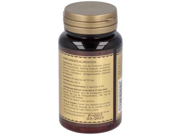 Cordypol Cordyceps + Vit C 60Cap.