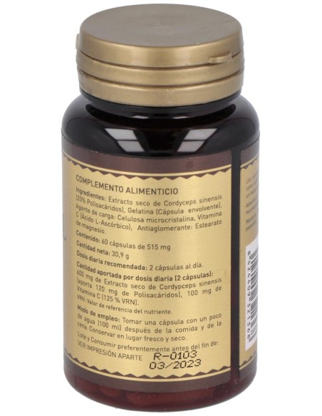 Cordypol Cordyceps + Vit C 60Cap.