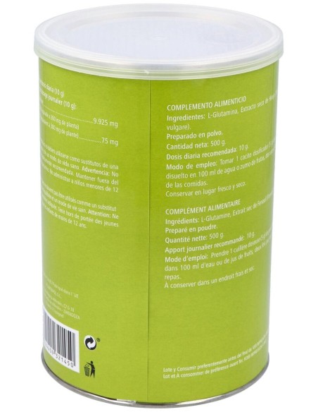 Plantapol Gluta Int Plus Polvo De Glutamina + Hinojo 500G