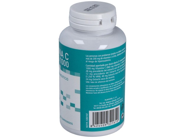 Plantapol Vitamina C Plus 1000 60Comp