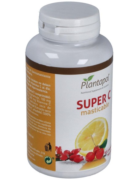 Plantapol Vitamina Super C Masticable 60Comp